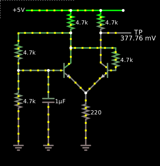 (schematic of non-working oscillator)