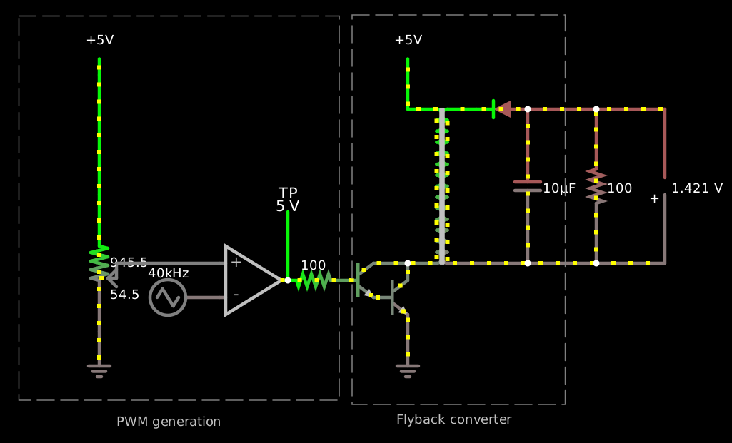 (flyback converter schematic)